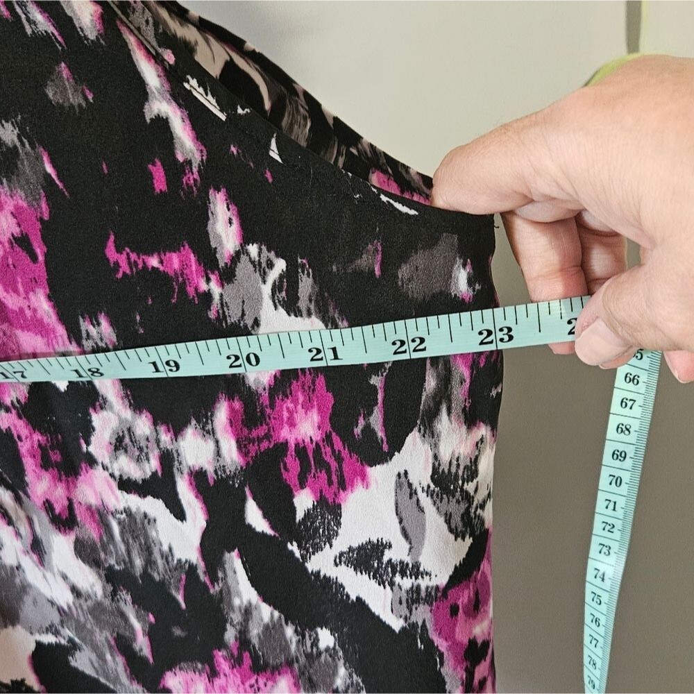 DEX Ruffle Front Asymetical Shell Plus Size - Picture 8 of 13